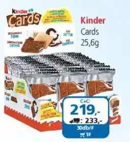 ÁRKLUB Kinder cards ajánlat