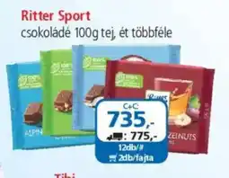ÁRKLUB Ritter sport csokoládé ajánlat