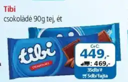 ÁRKLUB Tibi csokoládé ajánlat