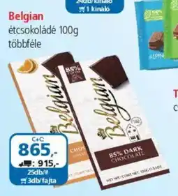 ÁRKLUB Belgian étcsokoládé ajánlat