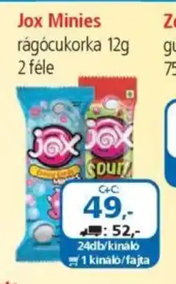 ÁRKLUB Jox minies rágócukorka ajánlat