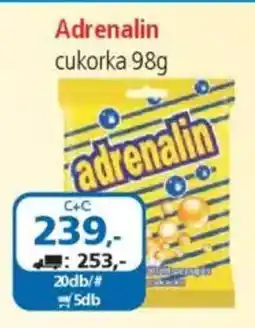 ÁRKLUB Adrenalin cukorka ajánlat