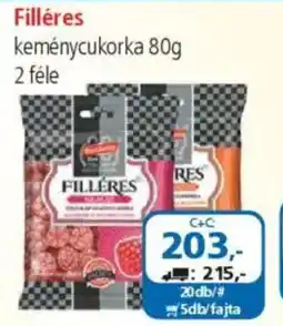 ÁRKLUB Filléres keménycukorka ajánlat