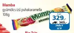 ÁRKLUB Mamba gyümölcs ízű puhakaramella ajánlat