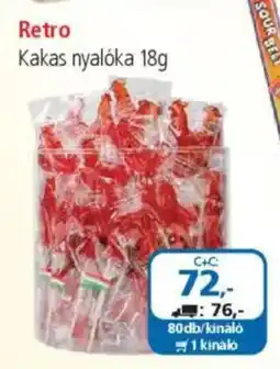 ÁRKLUB Retro kakas nyalóka ajánlat