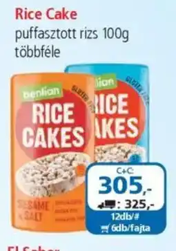 ÁRKLUB Rice cake puffasztott rizs ajánlat