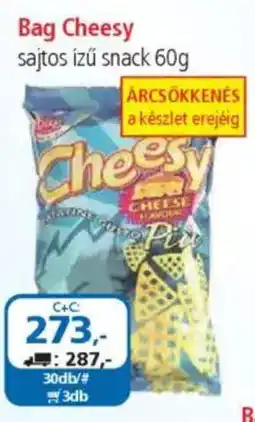 ÁRKLUB Bag Cheesy sajtos ízű snack ajánlat