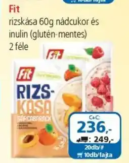 ÁRKLUB Fit rizskása ajánlat