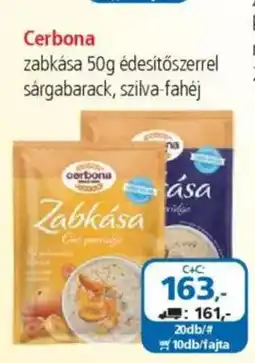 ÁRKLUB Cerbona zabkása ajánlat