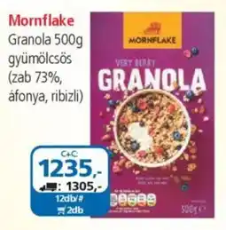 ÁRKLUB Mornflake granola ajánlat