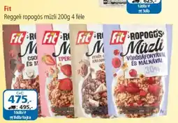 ÁRKLUB Fit reggeli ropogós müzli ajánlat