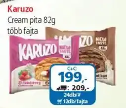 ÁRKLUB Karuzo Cream pita ajánlat