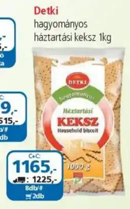 ÁRKLUB Detki hagyományos háztartási keksz ajánlat
