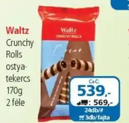 ÁRKLUB Waltz crunchy rolls ostya- tekercs ajánlat