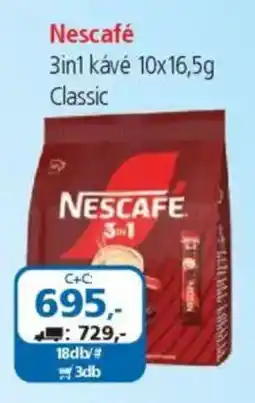 ÁRKLUB Nescafé 3in1 kávé ajánlat