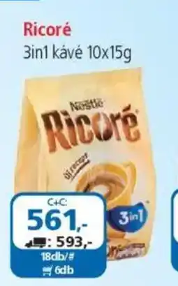 ÁRKLUB Ricoré 3in1 kávé ajánlat