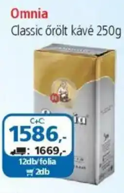 ÁRKLUB Omnia classic őrölt kávé ajánlat