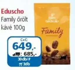 ÁRKLUB Eduscho Family őrölt kávé ajánlat