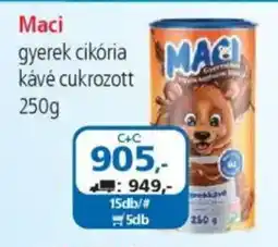 ÁRKLUB Maci gyerek cikória kávé cukrozott ajánlat