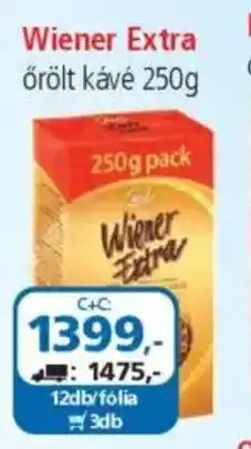 ÁRKLUB Wiener Extra őrölt kávé ajánlat