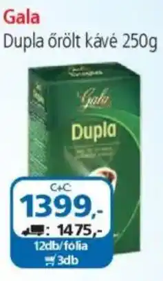 ÁRKLUB Gala Dupla őrölt kávé ajánlat