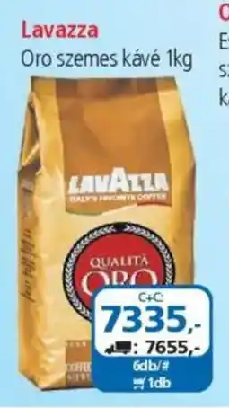 ÁRKLUB Lavazza oro szemes kávé ajánlat
