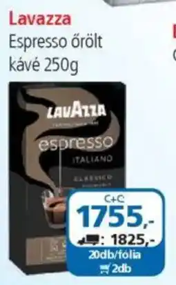 ÁRKLUB Lavazza espresso őrölt kávé ajánlat