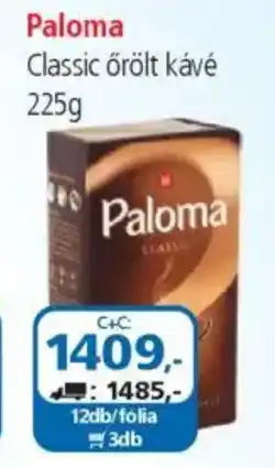 ÁRKLUB Paloma classic őrölt kávé ajánlat