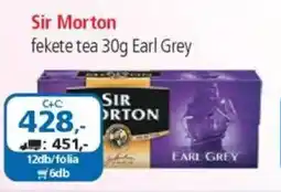 ÁRKLUB Sir Morton fekete tea ajánlat