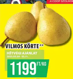 Coop Vilmos körte ajánlat