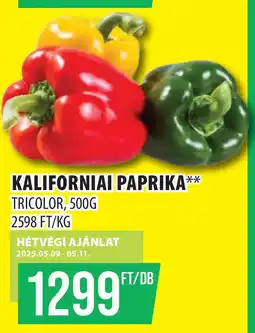 Coop Kaliforniai paprika ajánlat