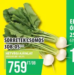 Coop Sörretek csomós ajánlat