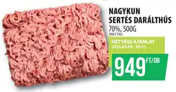 Coop Nagykun sertés darálthús ajánlat