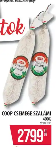 Coop Coop csemege szalámi ajánlat