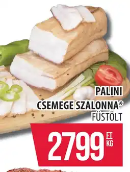 Coop Palini csemege szalonna ajánlat