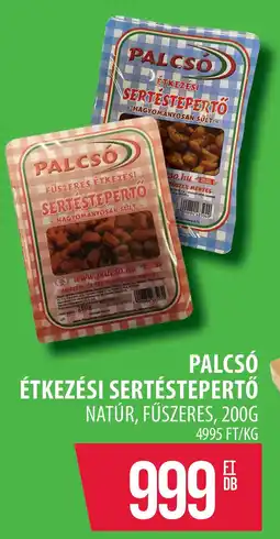 Coop Palcsó étkezési sertéstepertő ajánlat