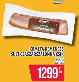 Coop Kométa kemencés sült császárszalonna csík ajánlat
