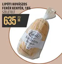 Coop Lipóti kovászos fehér kenyér ajánlat