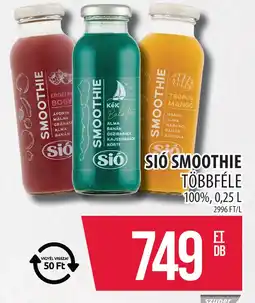 Coop Sió smoothie ajánlat