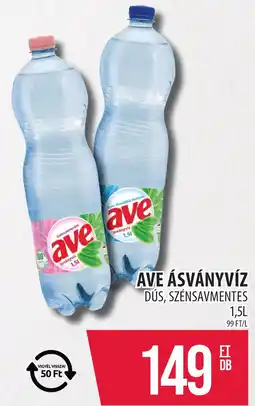 Coop Ave ásványvíz ajánlat