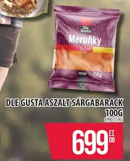 Coop Dle gusta aszalt sárgabarack ajánlat