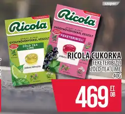 Coop Ricola cukorka ajánlat