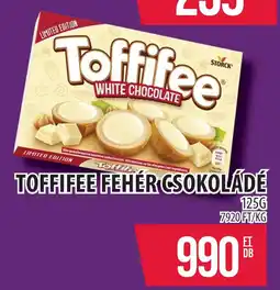 Coop Toffifee fehér csokoládé ajánlat