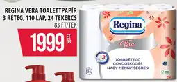 Coop Regina vera toalettpapír 3 réteg ajánlat