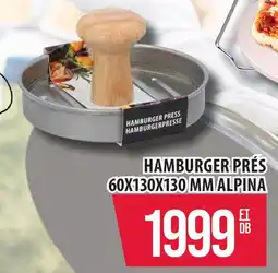 Coop Hamburger prés alpina ajánlat