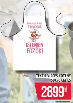 Coop Textil vicces kötény ajánlat