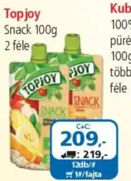 ÁRKLUB Topjoy Snack ajánlat