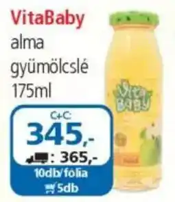 ÁRKLUB VitaBaby alma gyümölcslé ajánlat