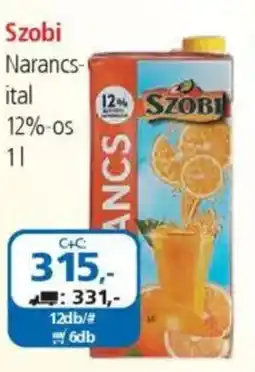 ÁRKLUB Szobi narancs- ital ajánlat