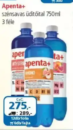 ÁRKLUB Apenta+ szénsavas üdítőital ajánlat